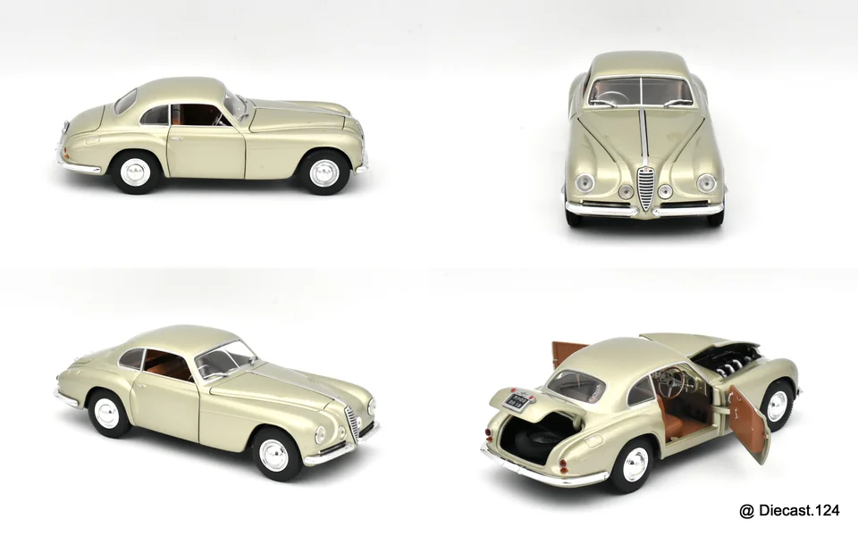 Four views of Alfa Romeo 6C 2500 SS Villa D'Este