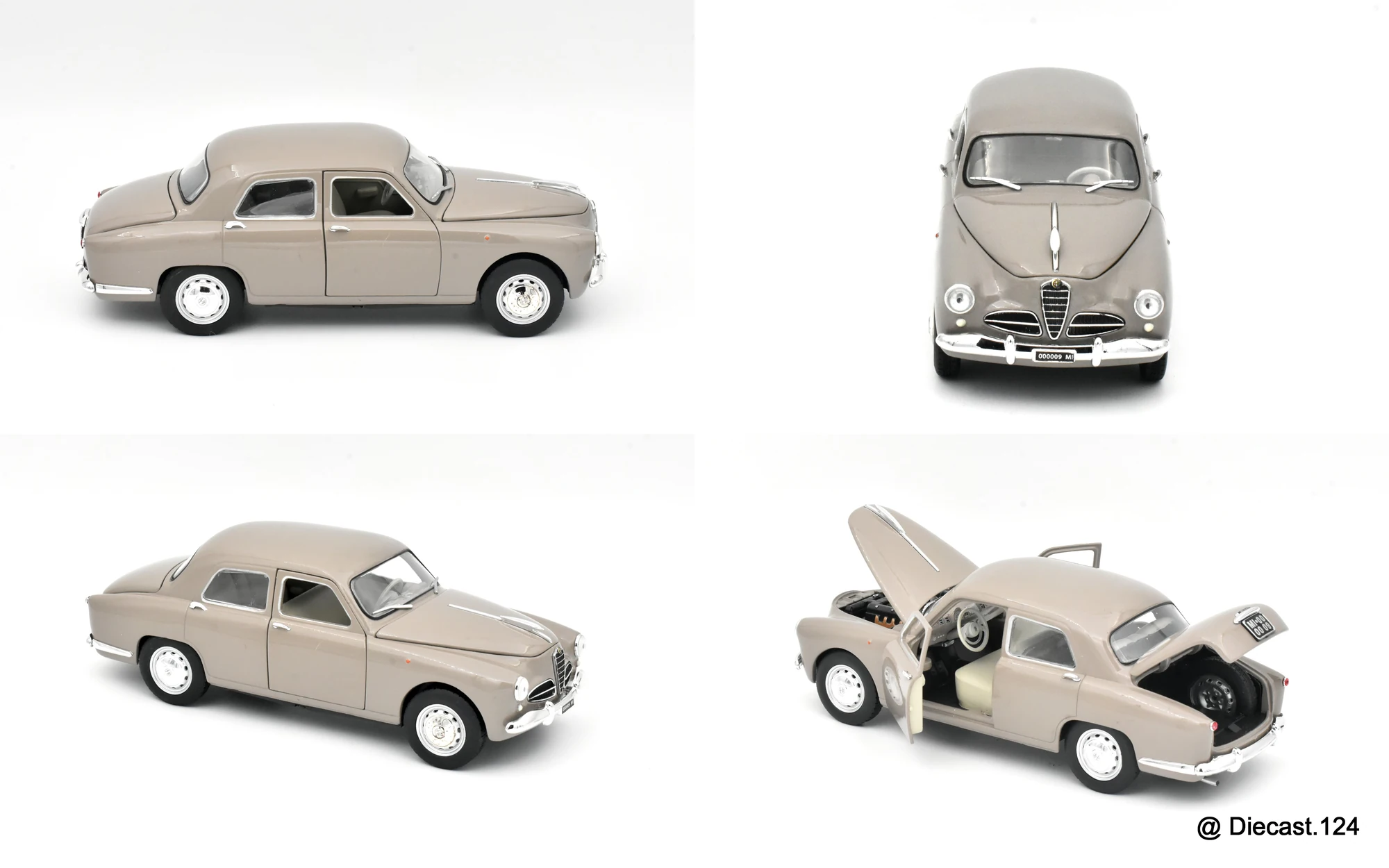 Four views of Alfa Romeo 1900