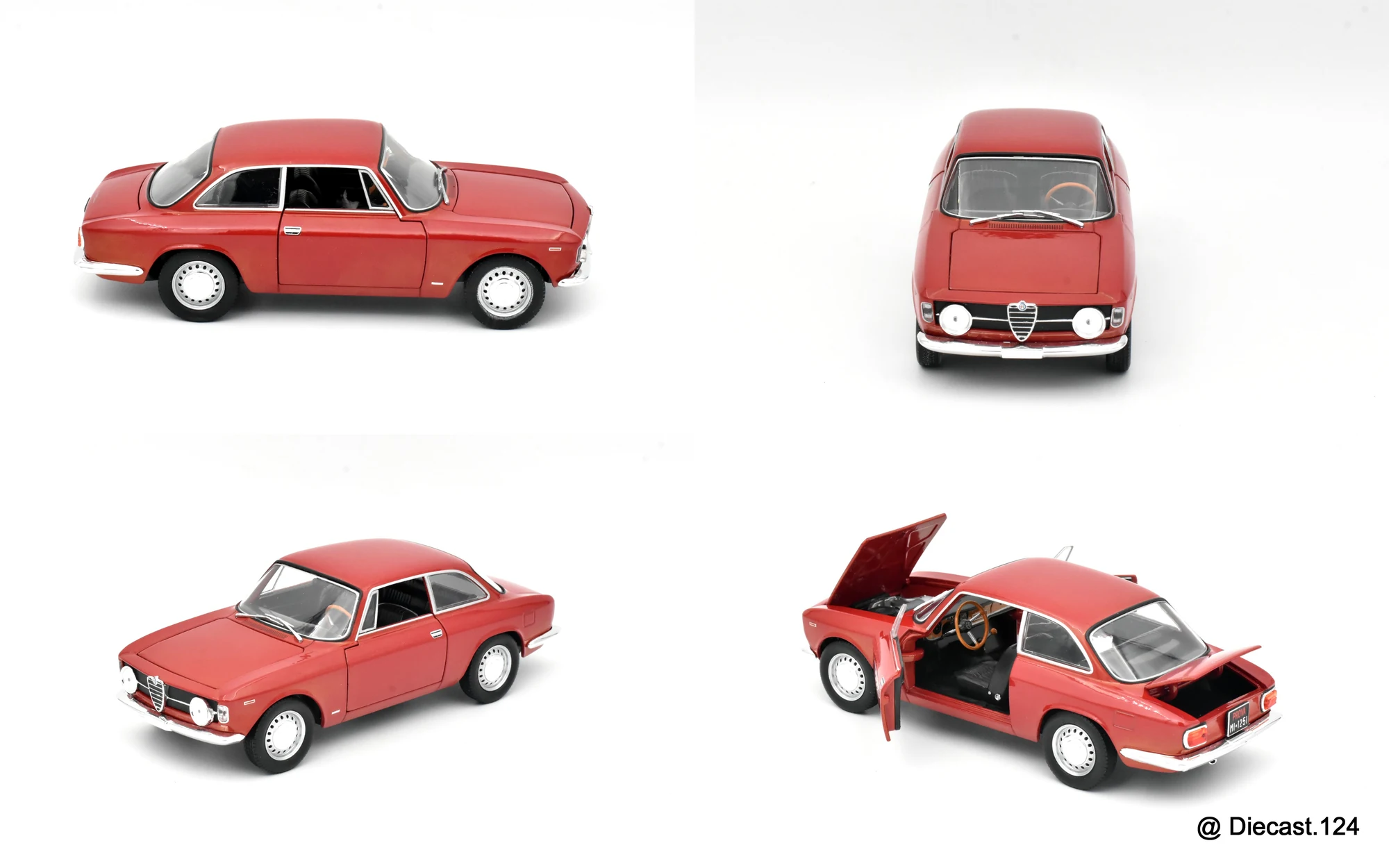 Four views of Alfa Romeo GT 1300 Junior