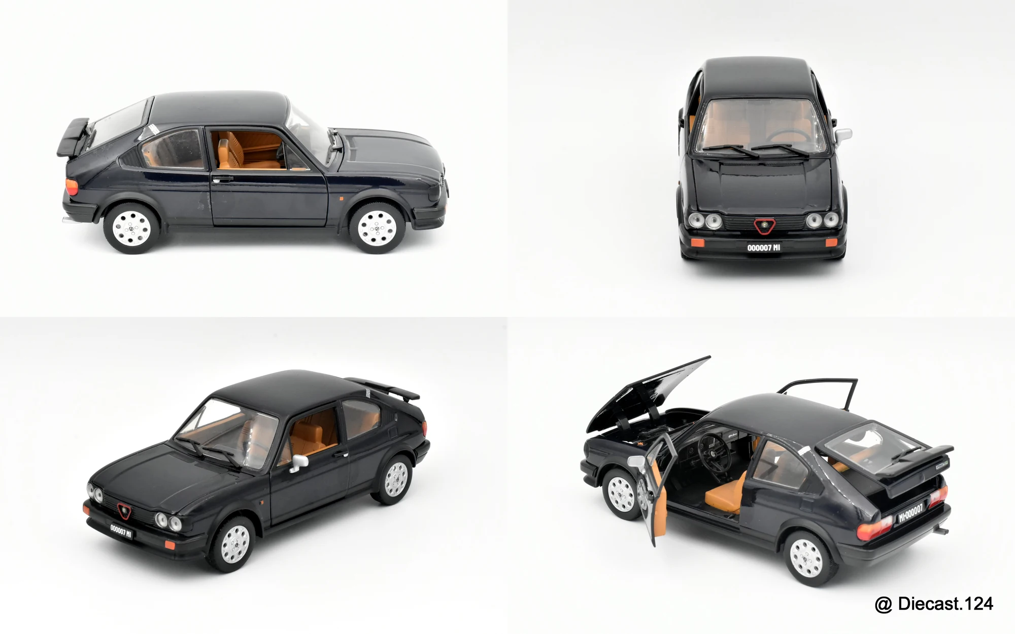 Four views of Alfa Romeo Alfasud 1.5 TI