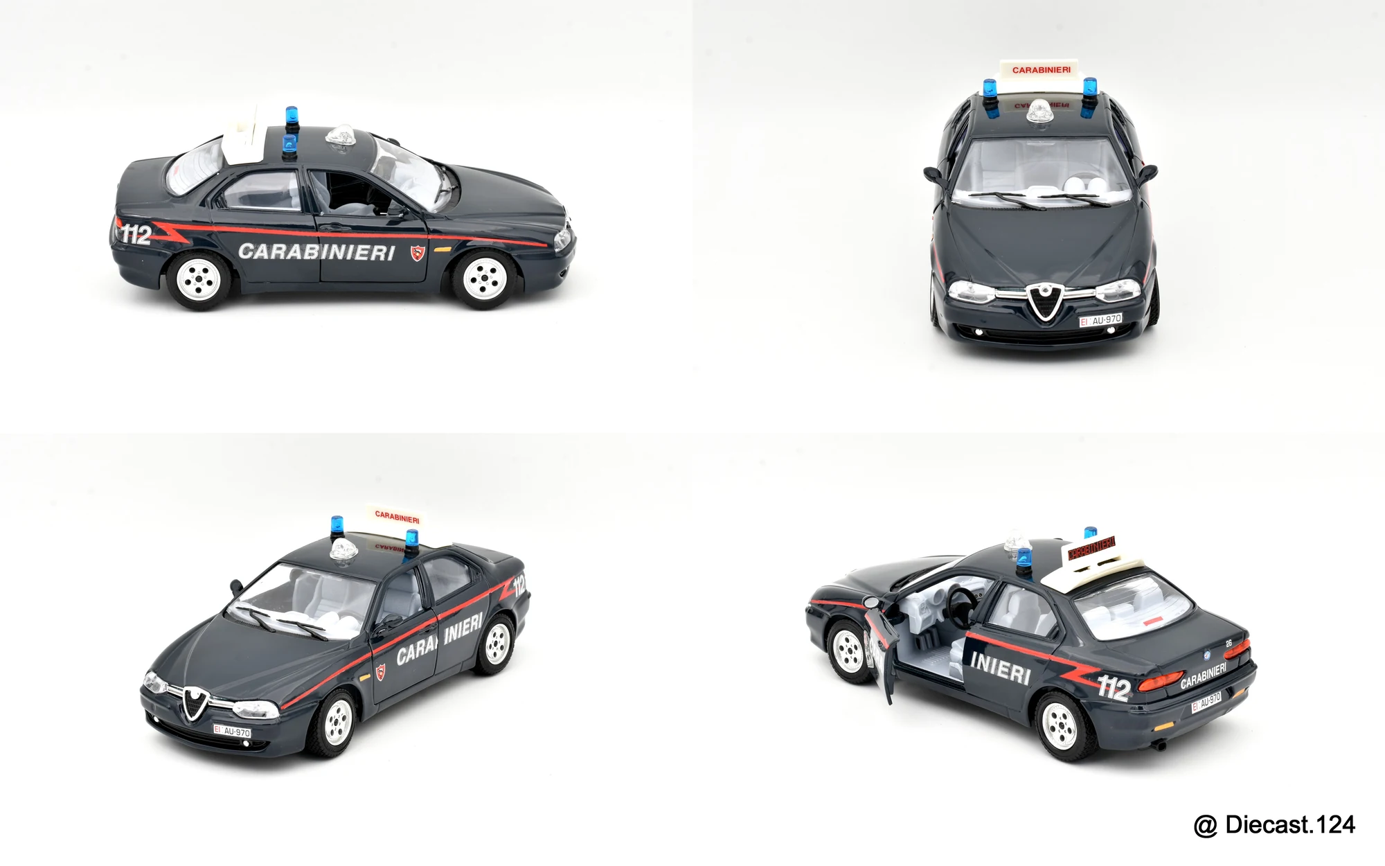 Four views of Alfa Romeo 156