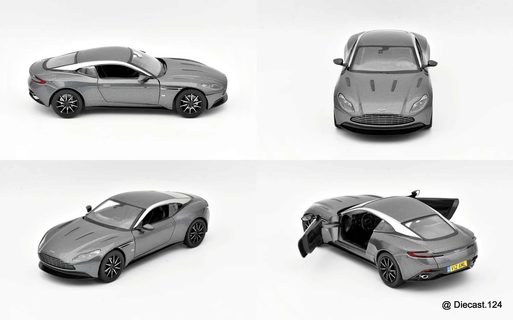 Four views of Aston Martin DB11