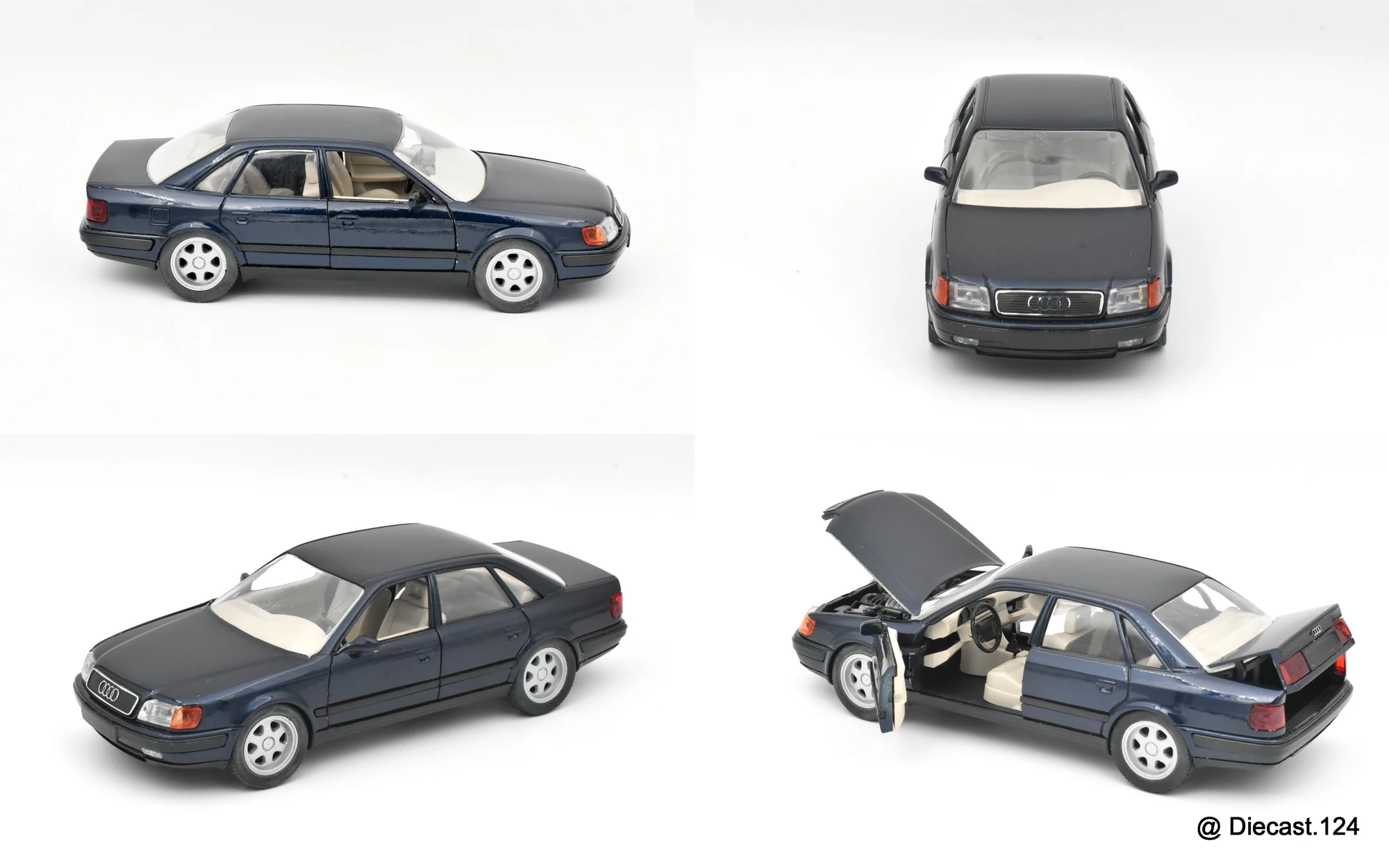 Four views of Audi 100 Limusine (C4)