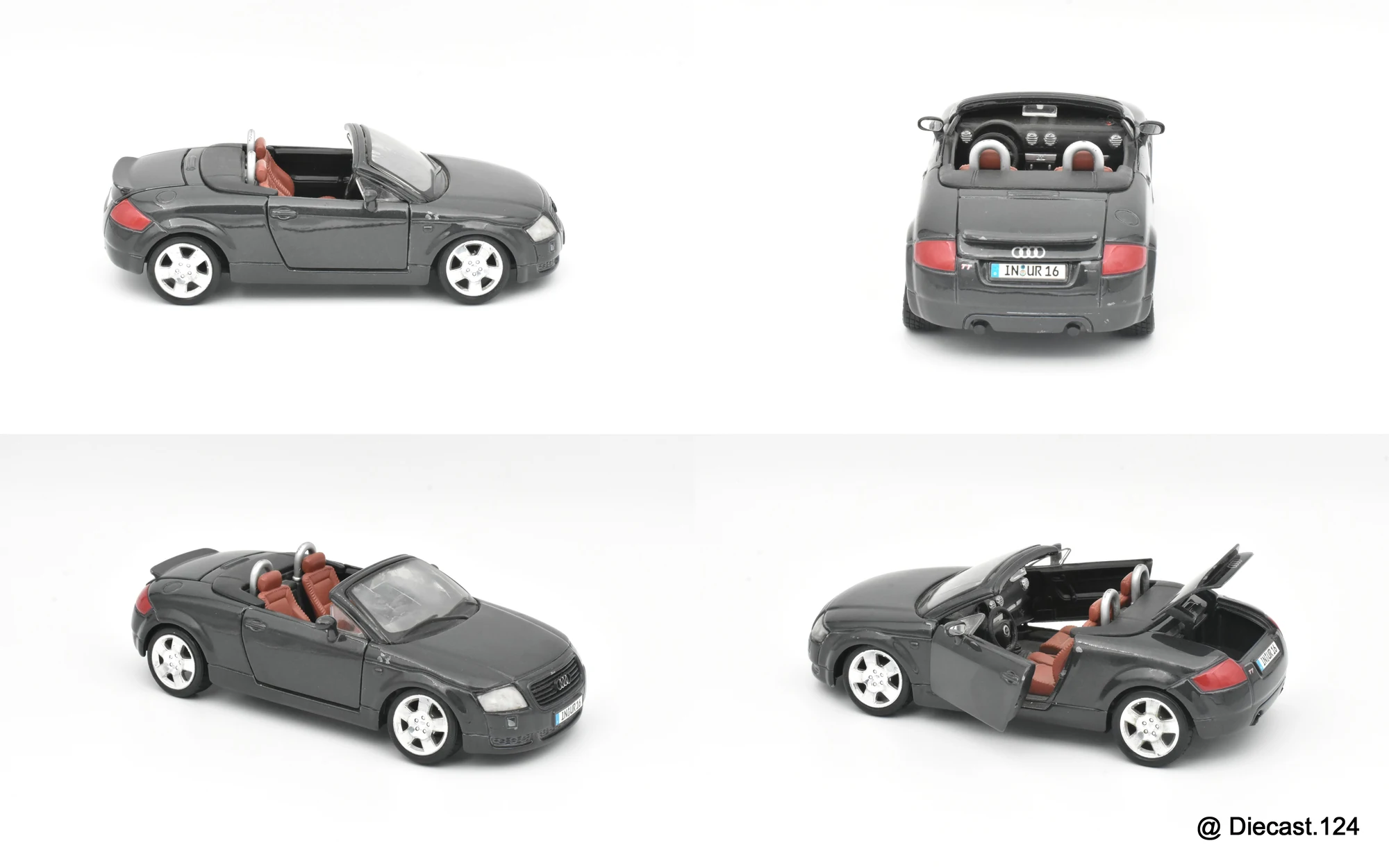 Four views of Audi TT Roadster (8N)