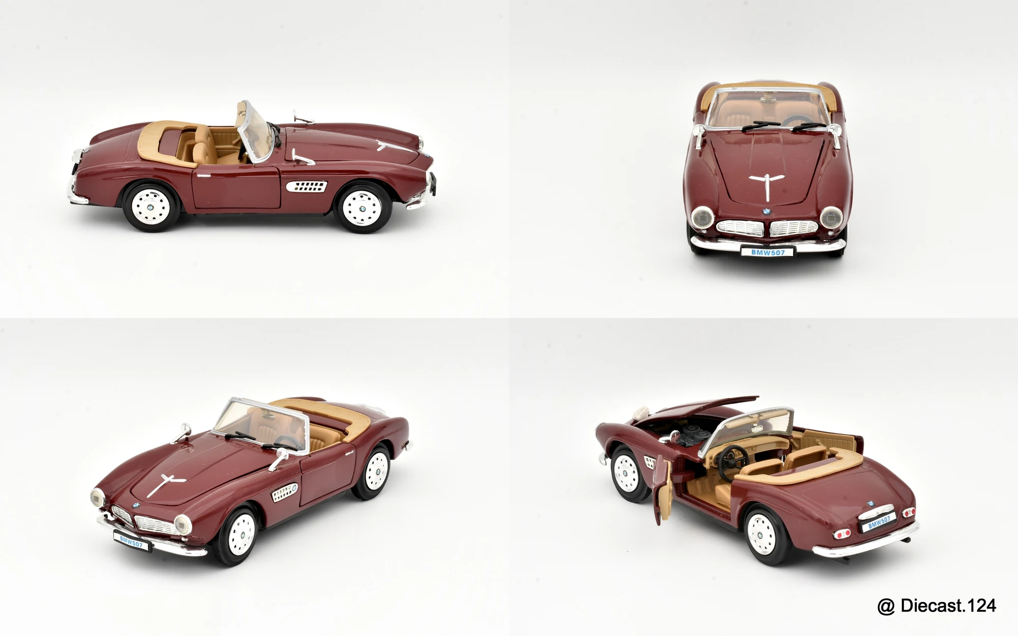 Four views of BMW 507
