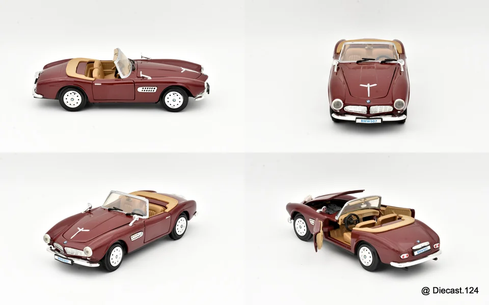 Four views of BMW 507
