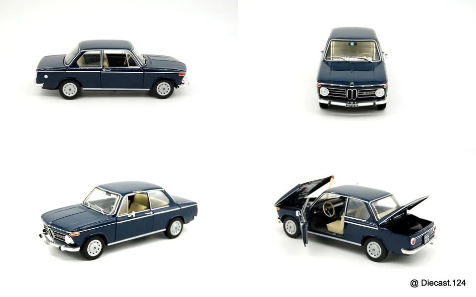 Four views of BMW 1600 ti (New Class)