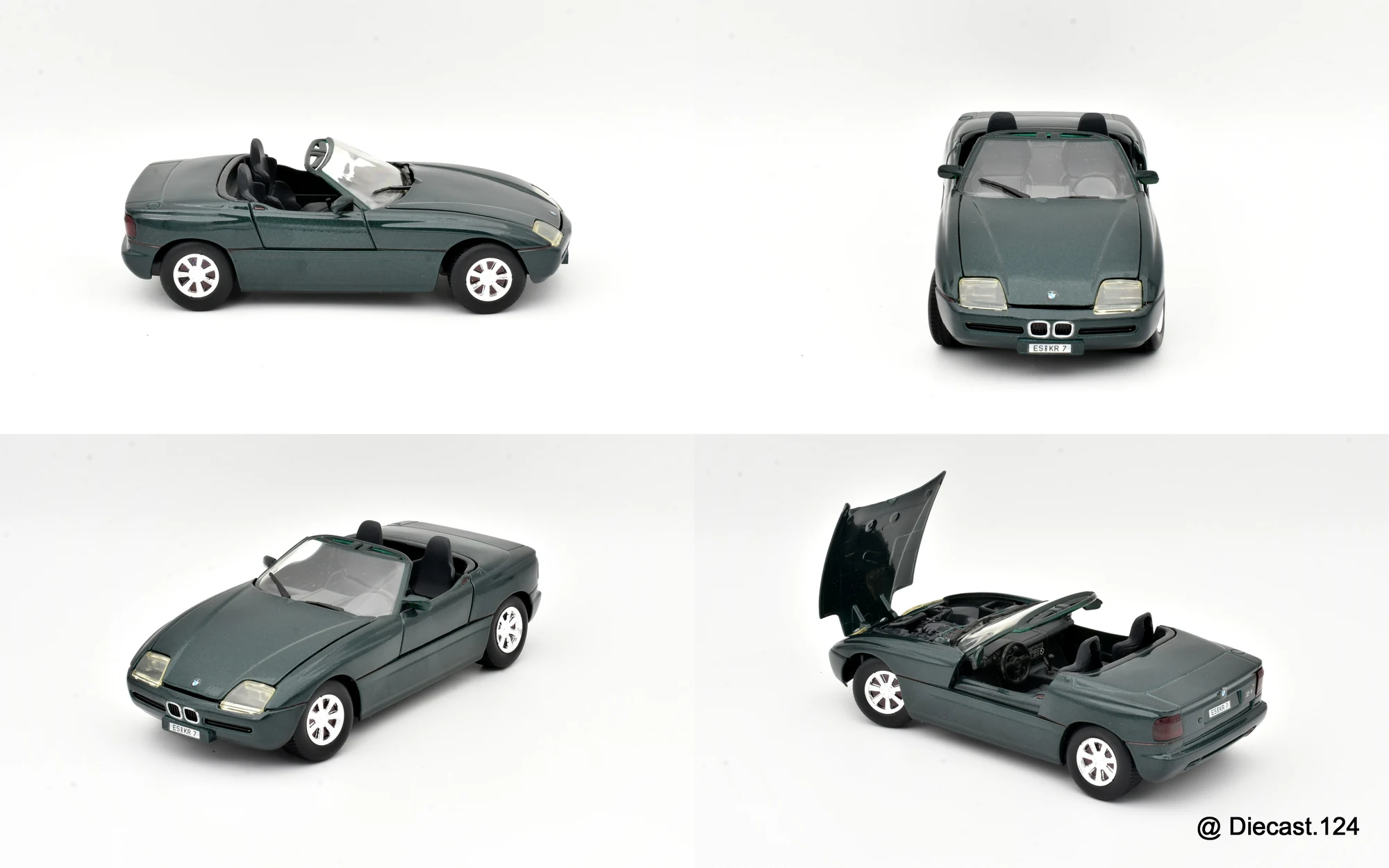 Four views of BMW Z1 (E30)