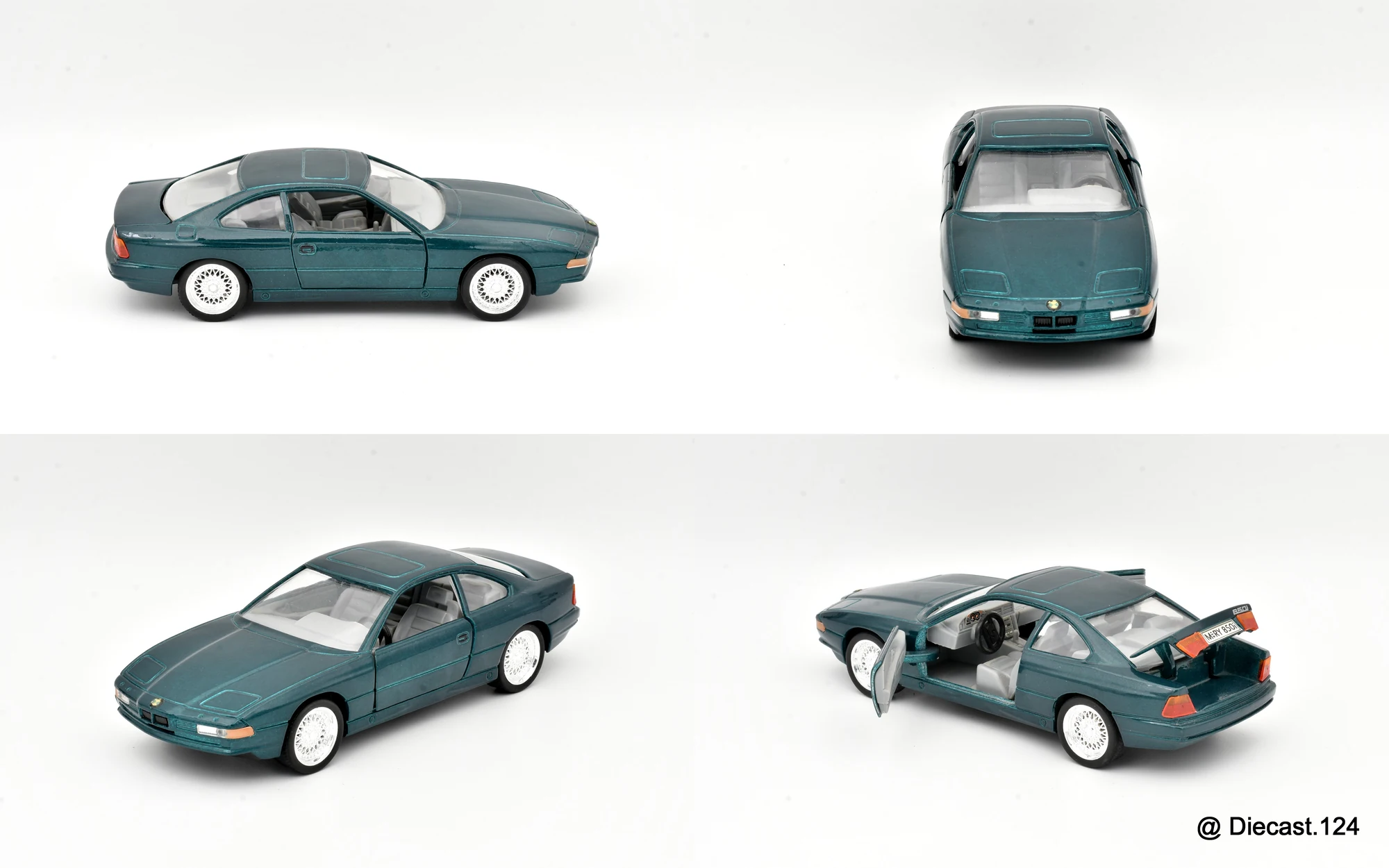 Four views of BMW 8 Series (E31)