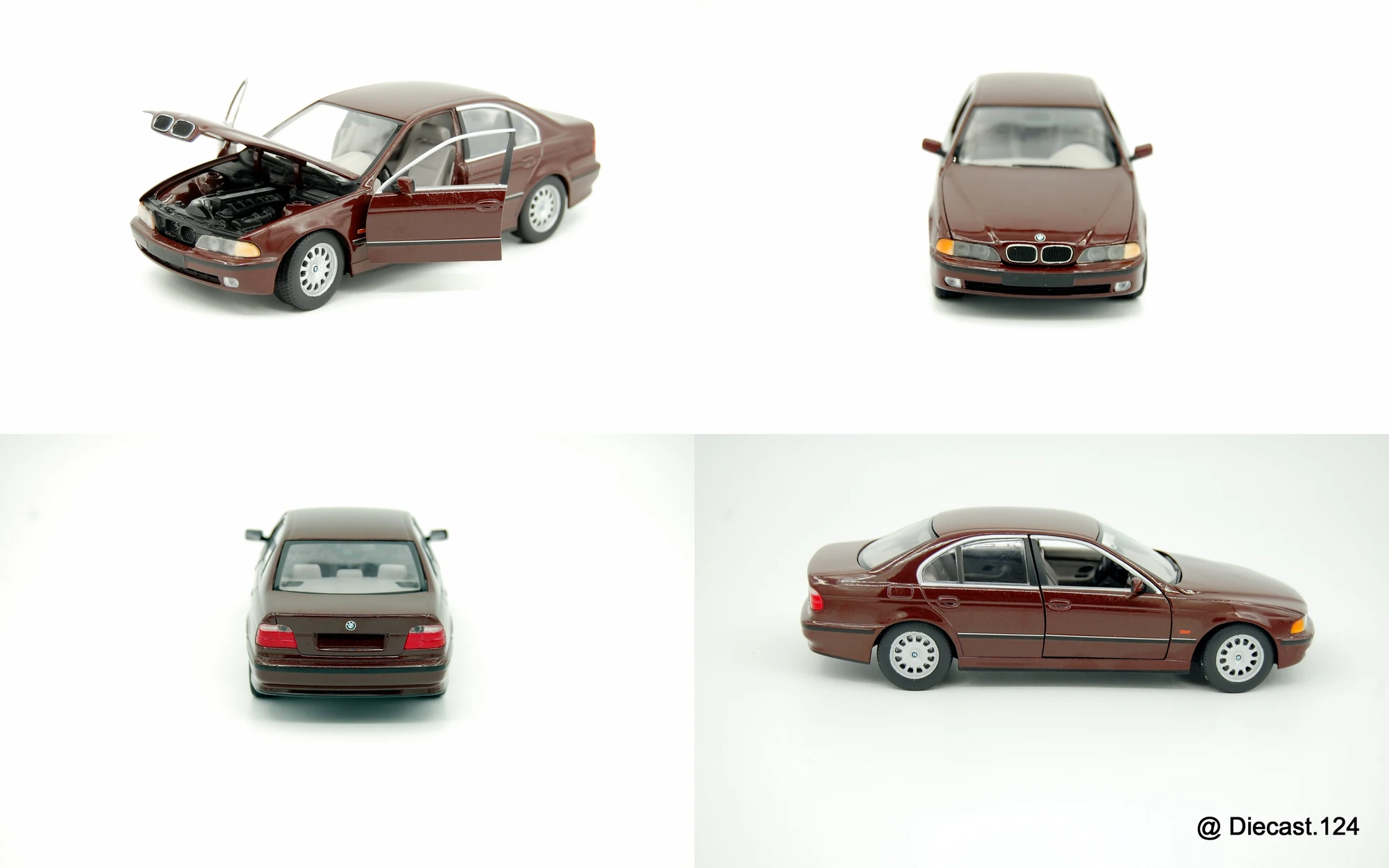 Four views of BMW 5 Series (E39)
