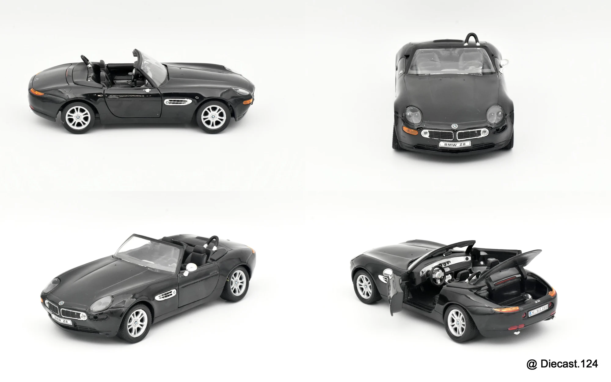Four views of BMW Z8 (E52)