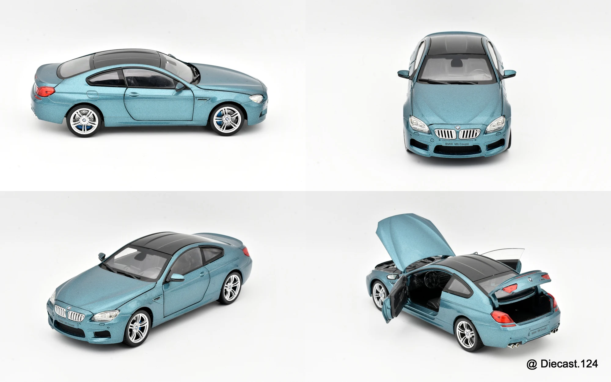 Four views of BMW M6
