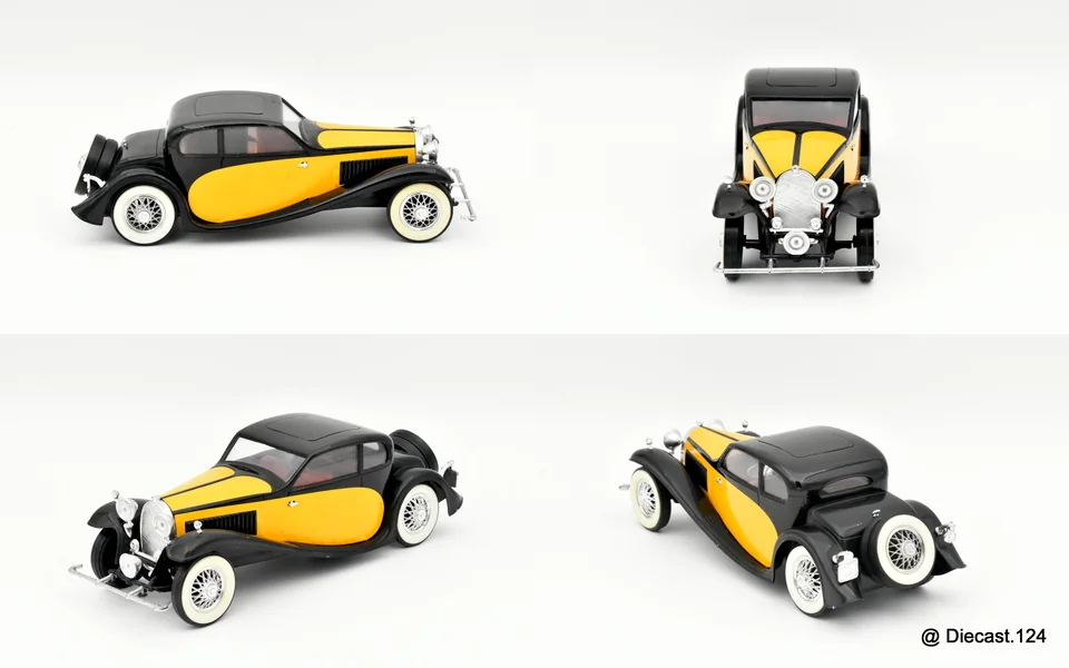 Four views of Bugatti Type 50T