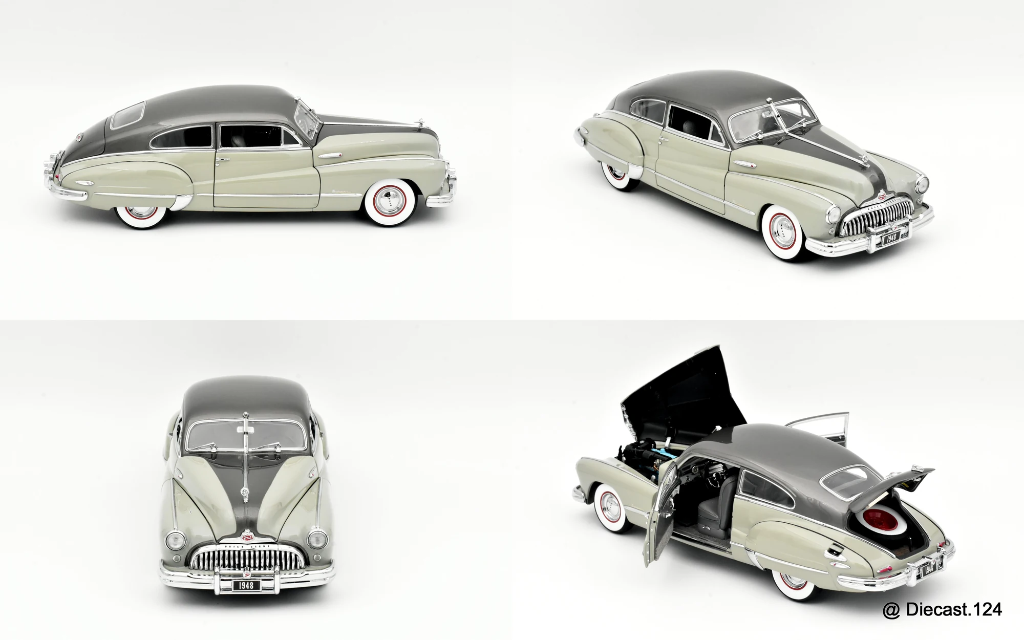 Four views of Buick Roadmaster