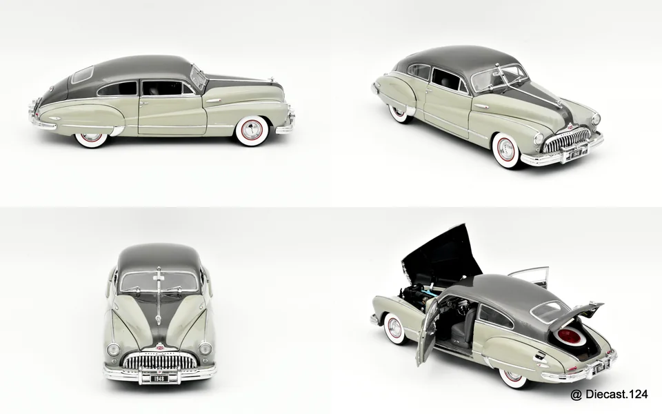 Four views of Buick Roadmaster
