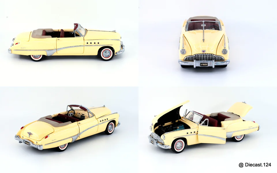 Four views of Buick Roadmaster