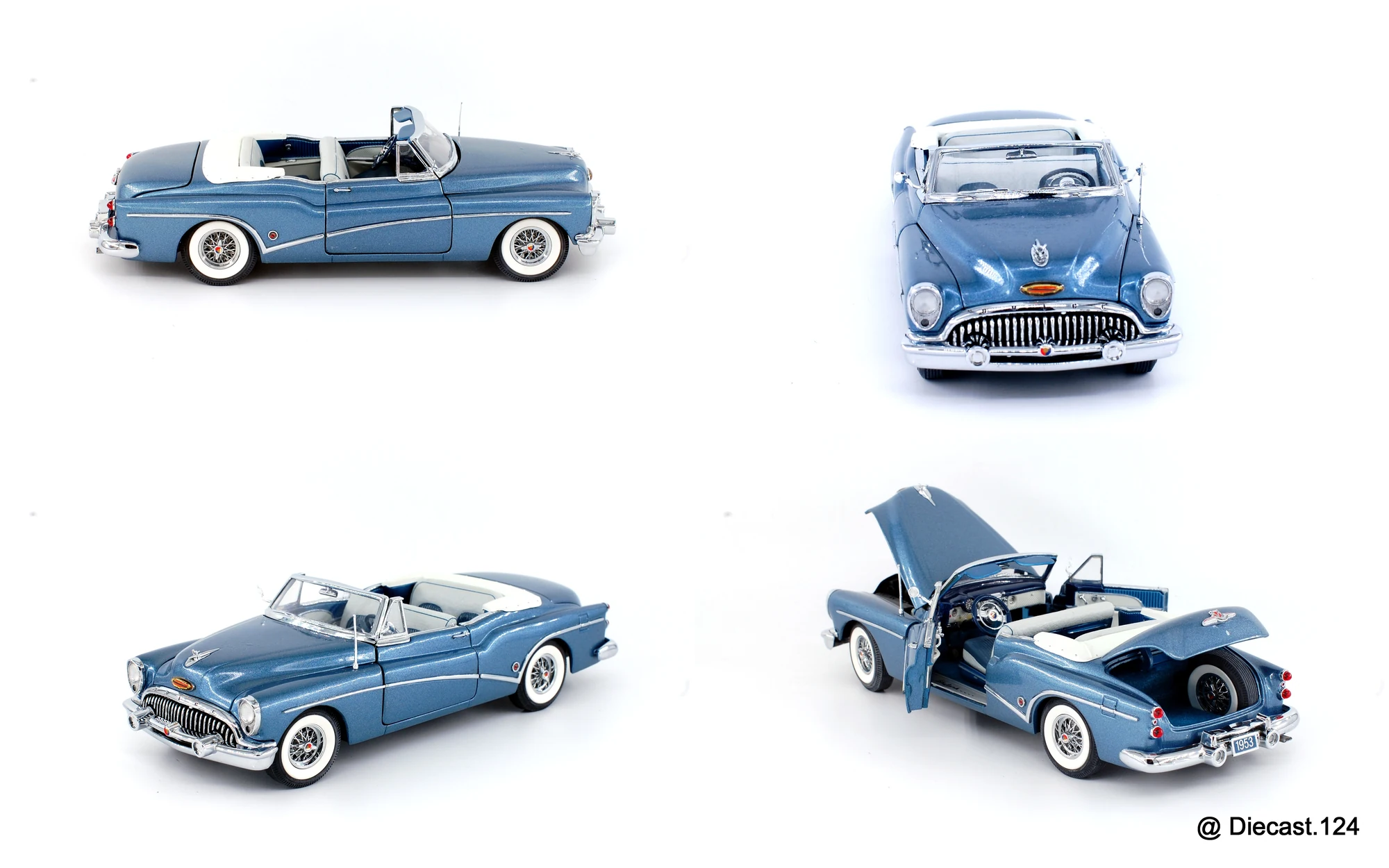 Four views of Buick Skylark Convertible