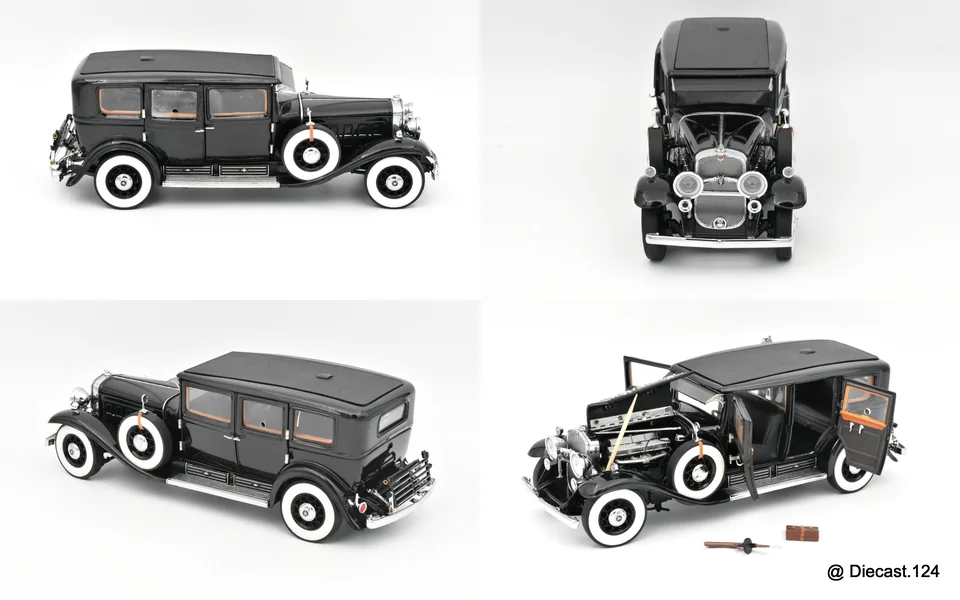 Four views of Cadillac V-16 Al Capone