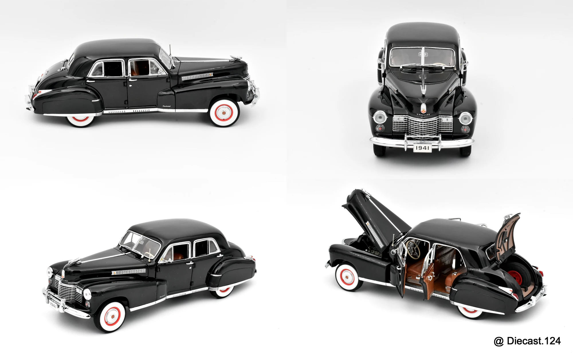 Four views of Cadillac Fleetwood Series 60