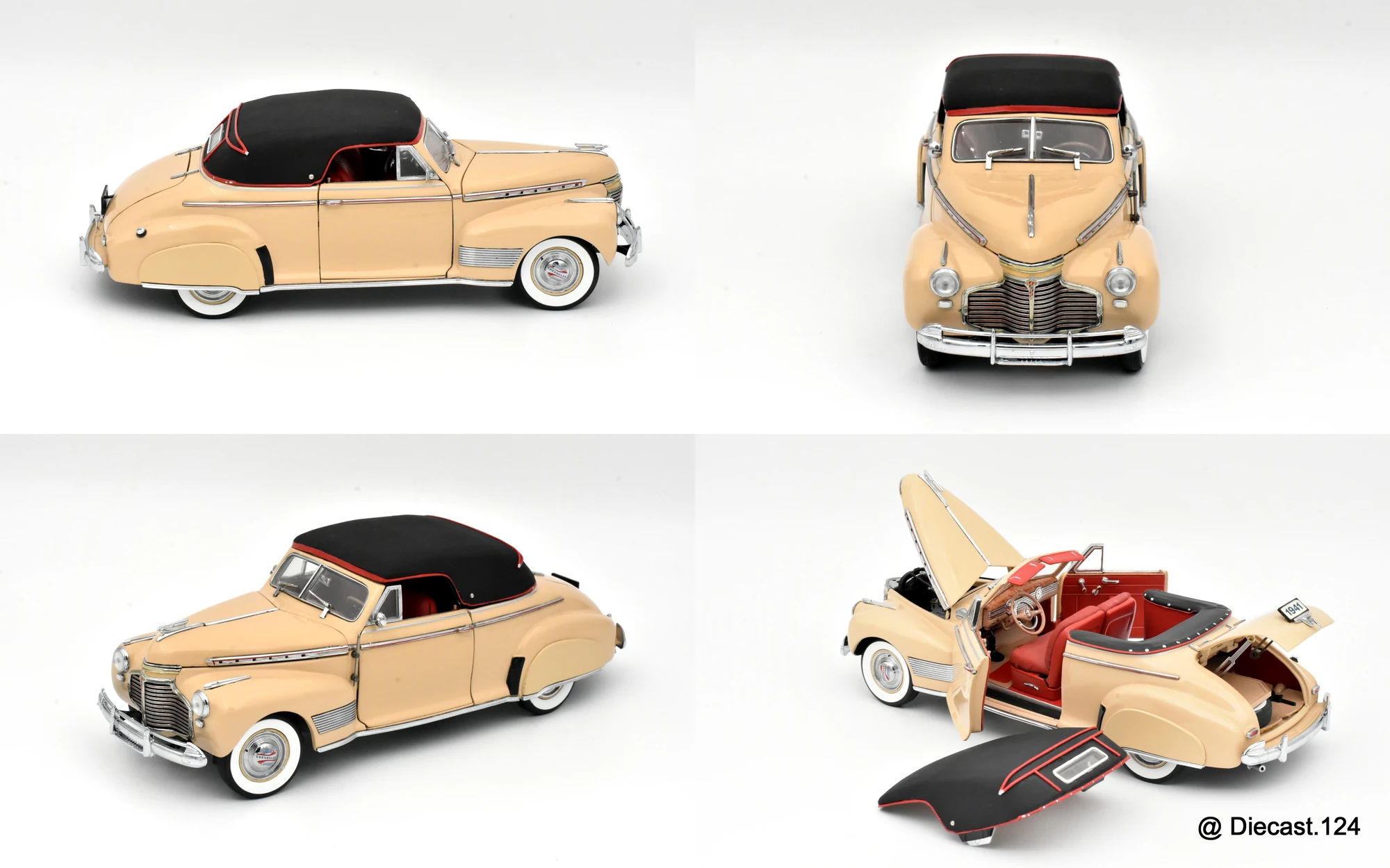 Four views of Chevrolet Special Deluxe