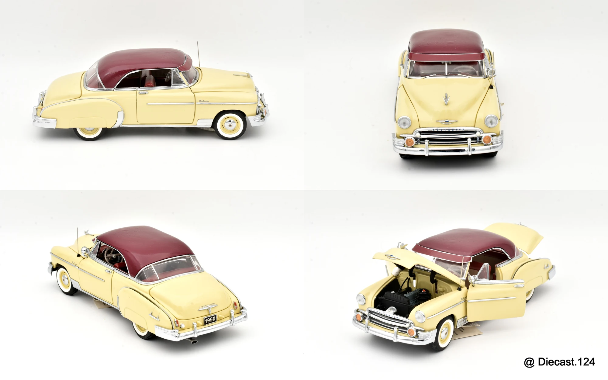 Four views of Chevrolet Bel Air