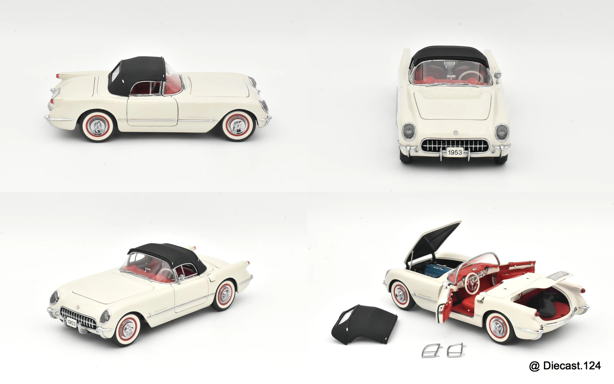 Four views of Chevrolet Corvette LE