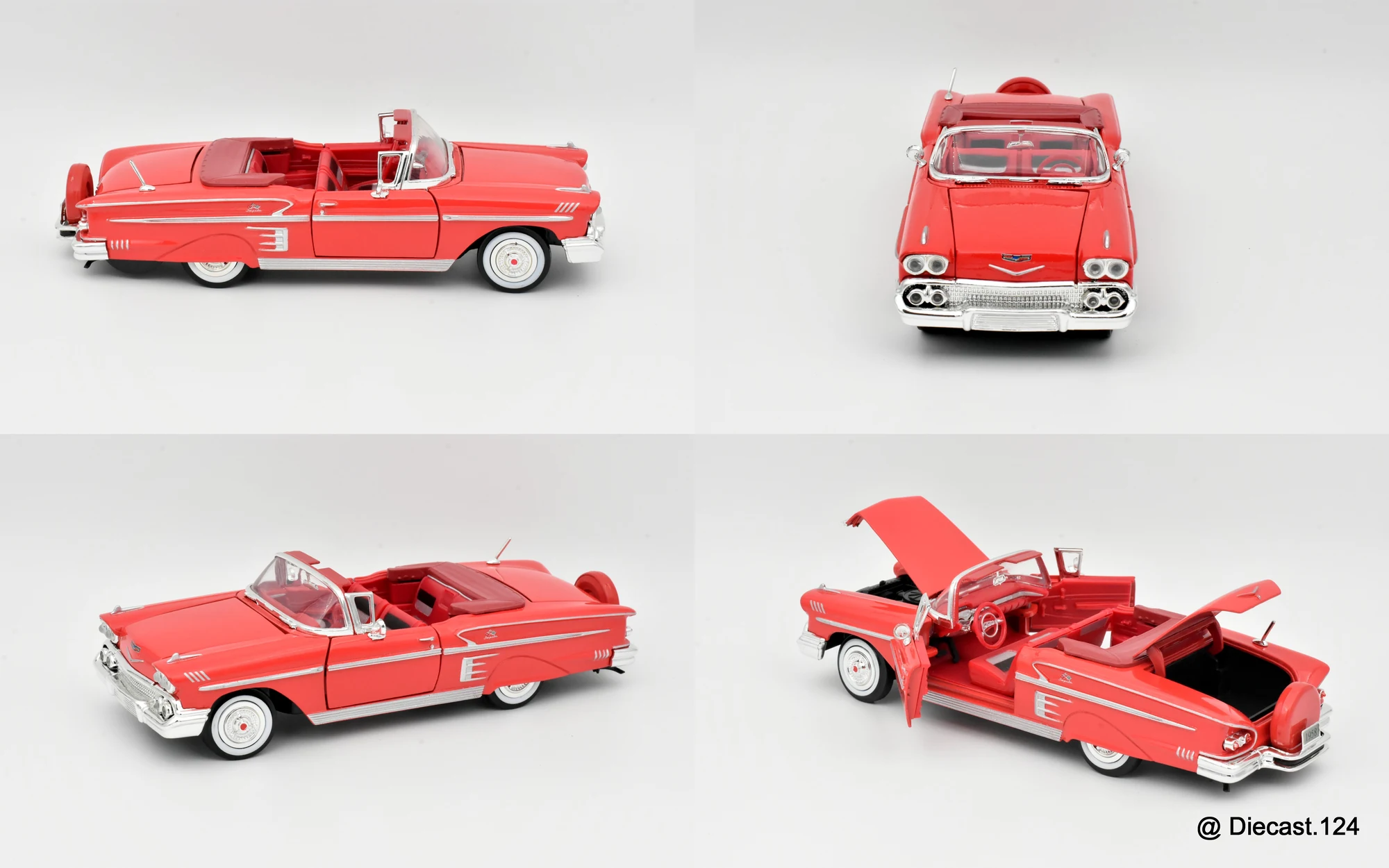 Four views of Chevrolet Impala