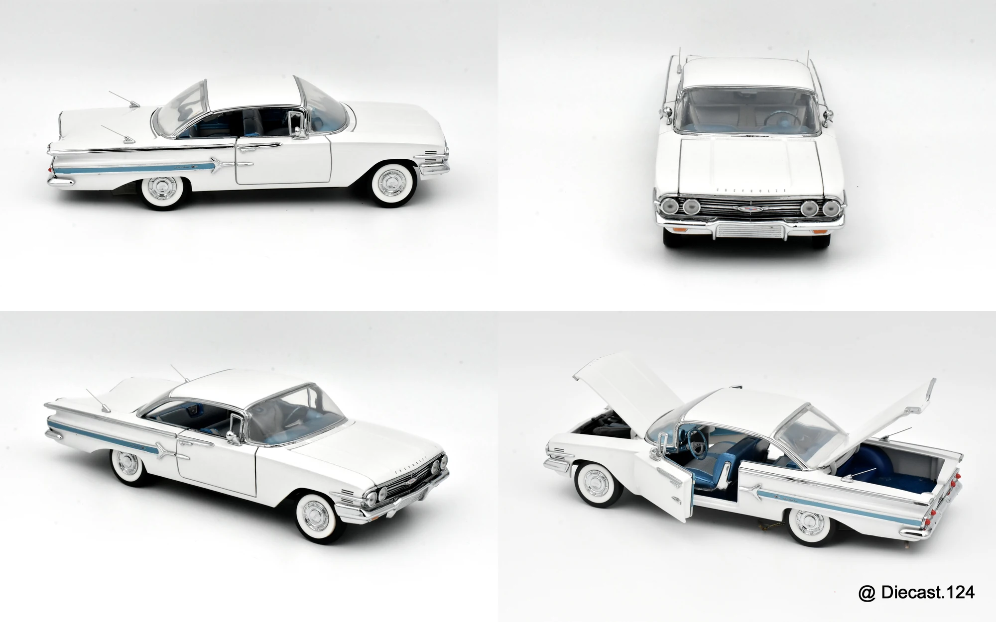 Four views of Chevrolet Impala Sport Coupe