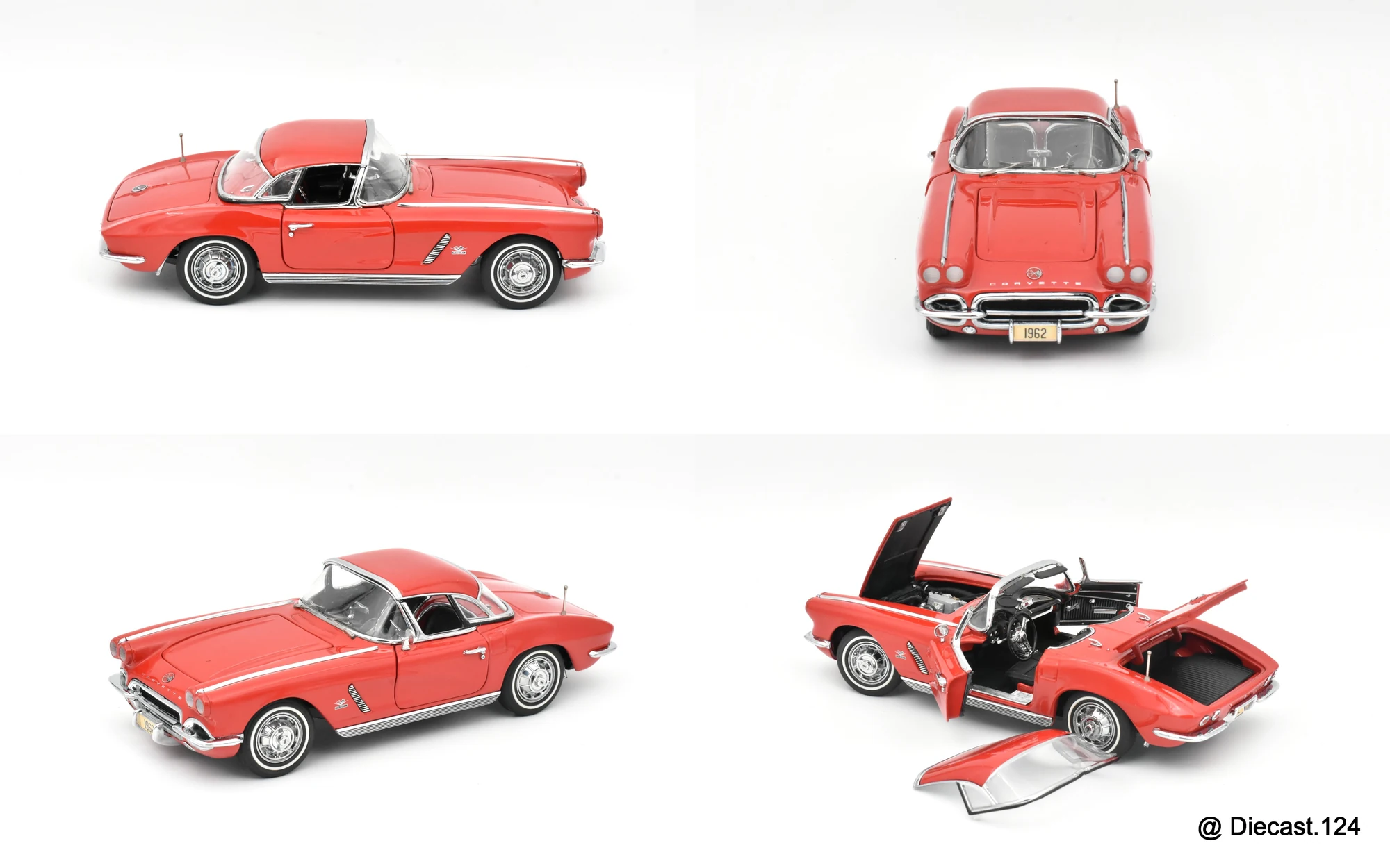 Four views of Chevrolet Corvette Roadster