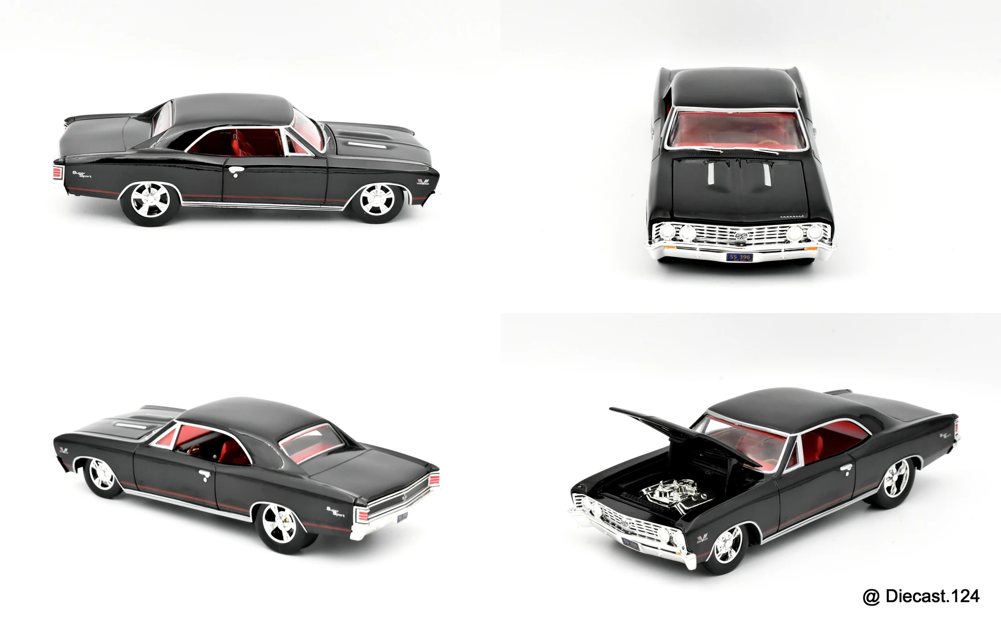 Four views of Chevrolet Chevelle SS