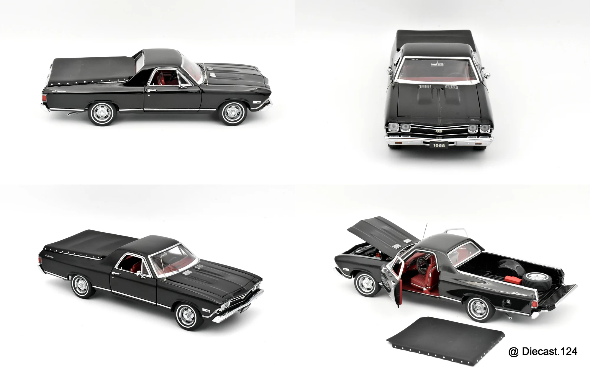 Four views of Chevrolet El Camino SS-396
