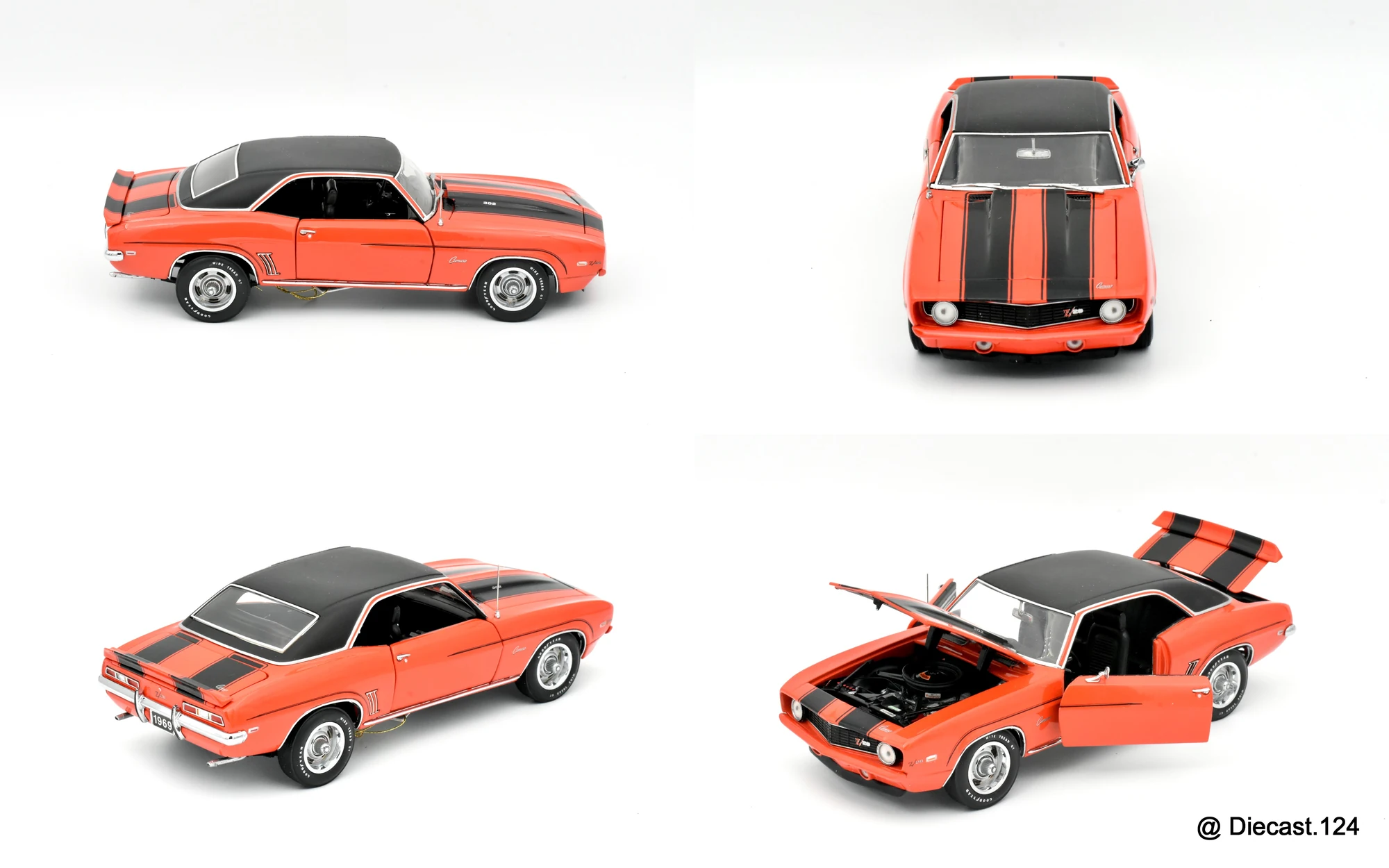 Four views of Chevrolet Camaro Z/28 Hardtop Coupe