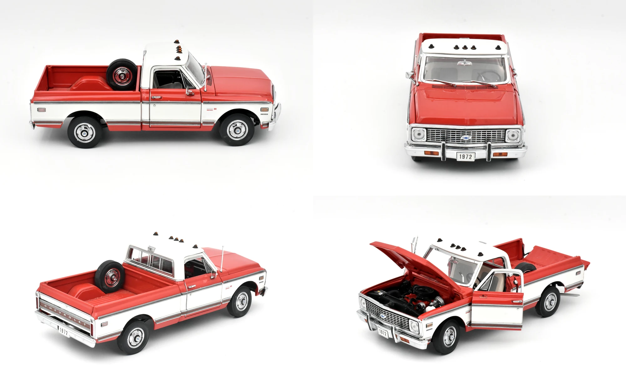 Four views of Chevrolet Cheyenne Pickup