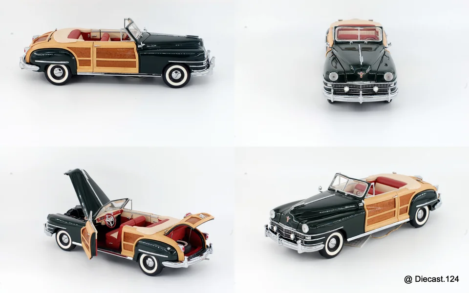 Four views of Chrysler Town and Country Convertible