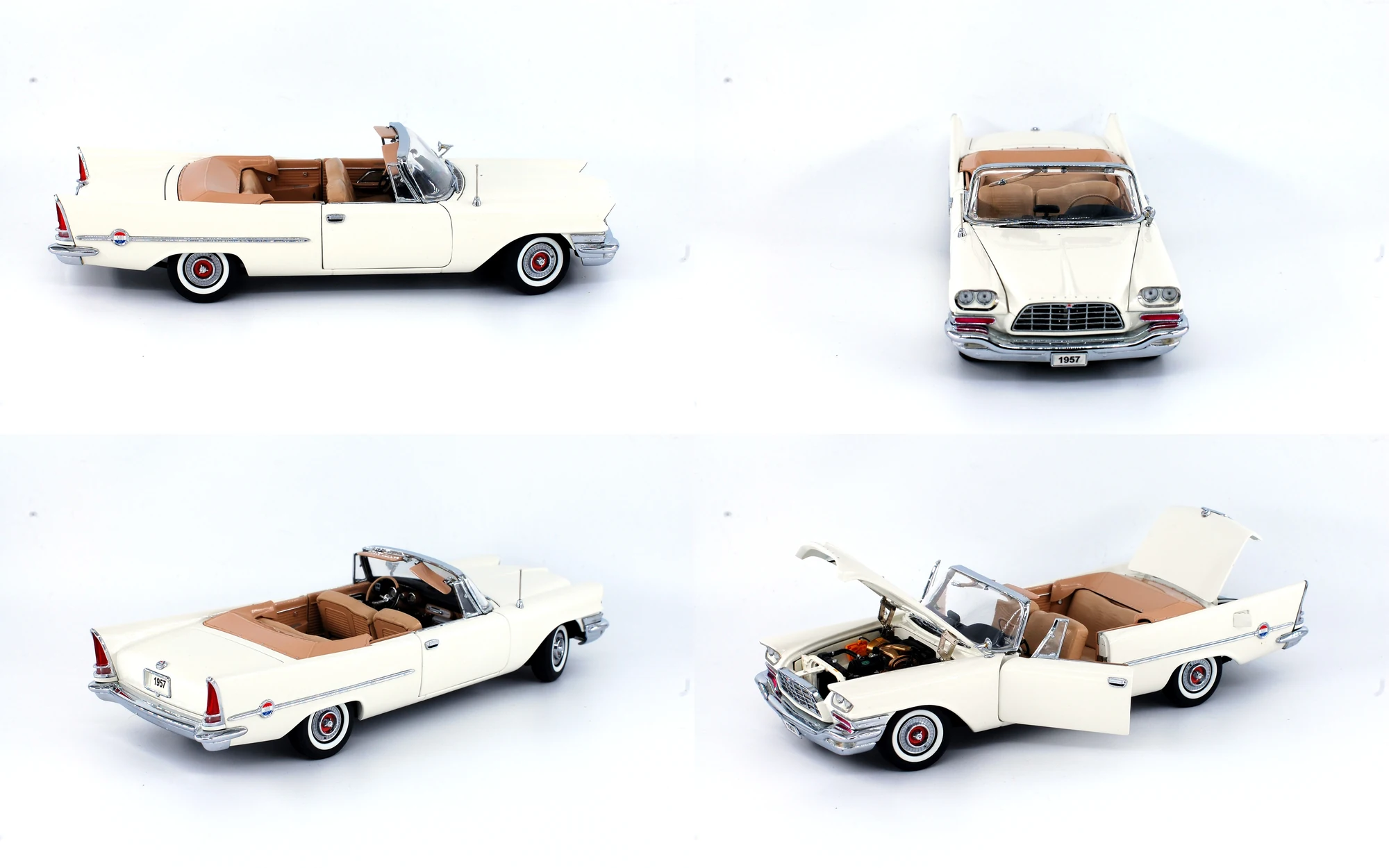 Four views of Chrysler 300C Convertible
