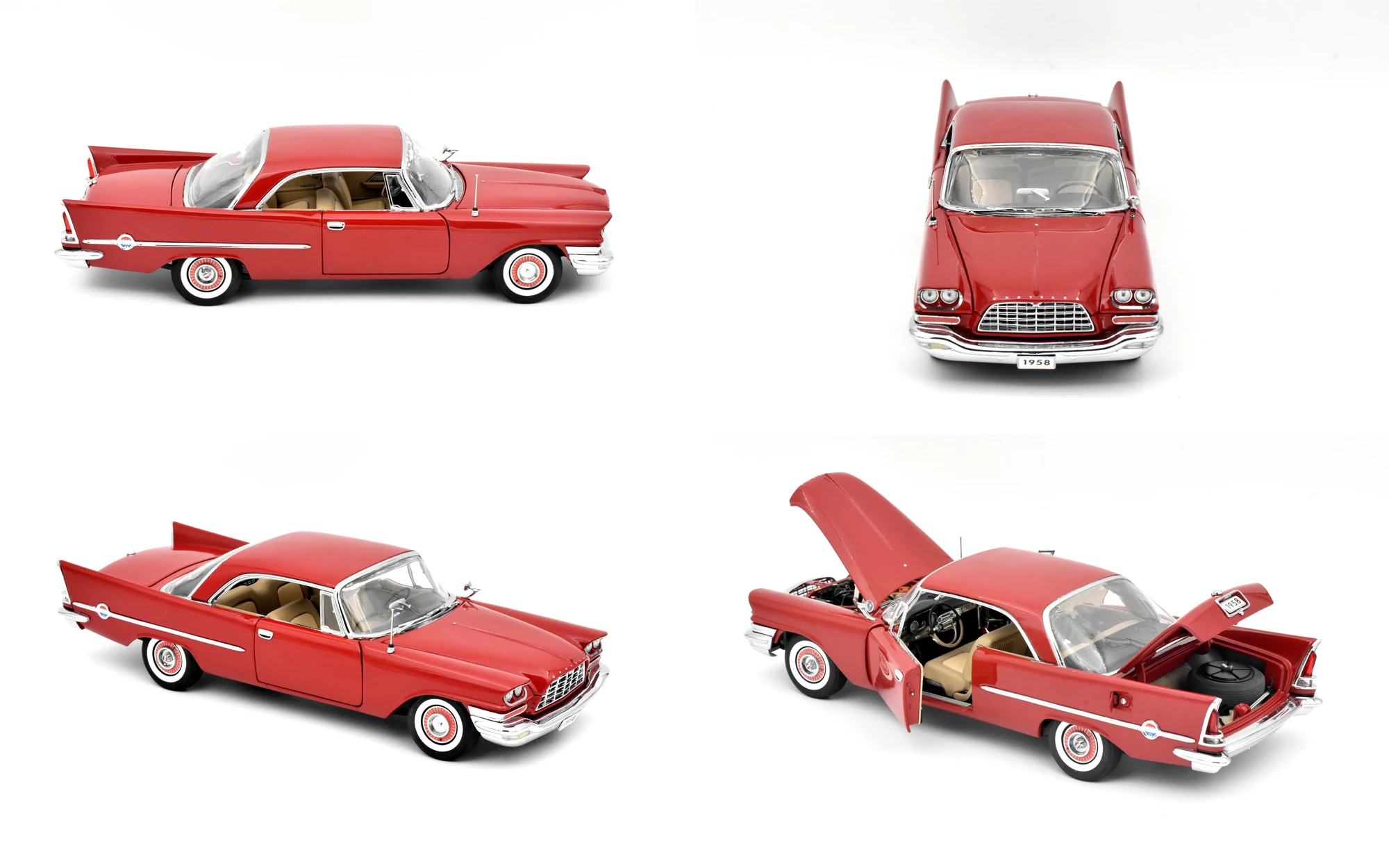 Four views of Chrysler 300D Hardtop Coupe