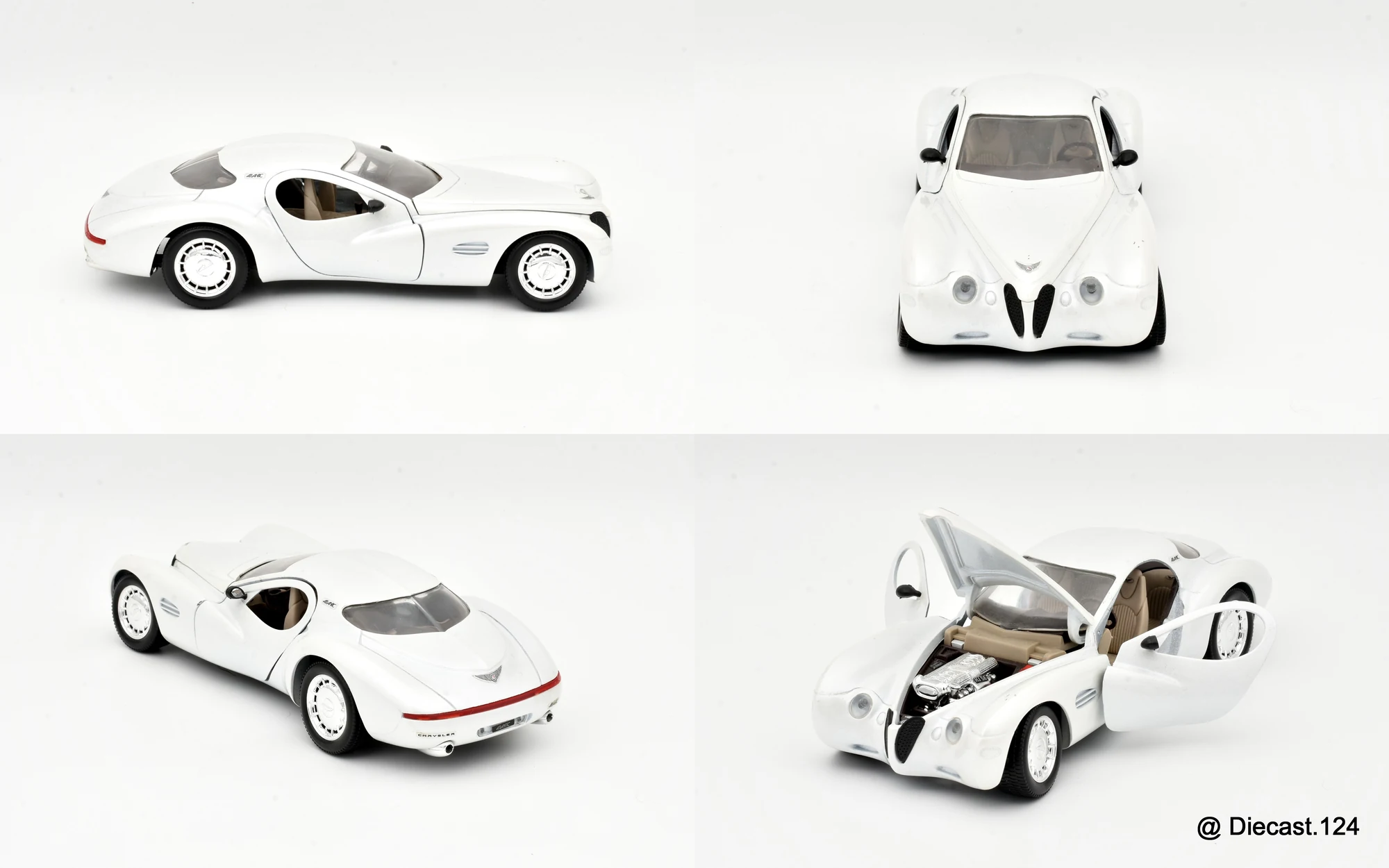 Four views of Chrysler Atlantic