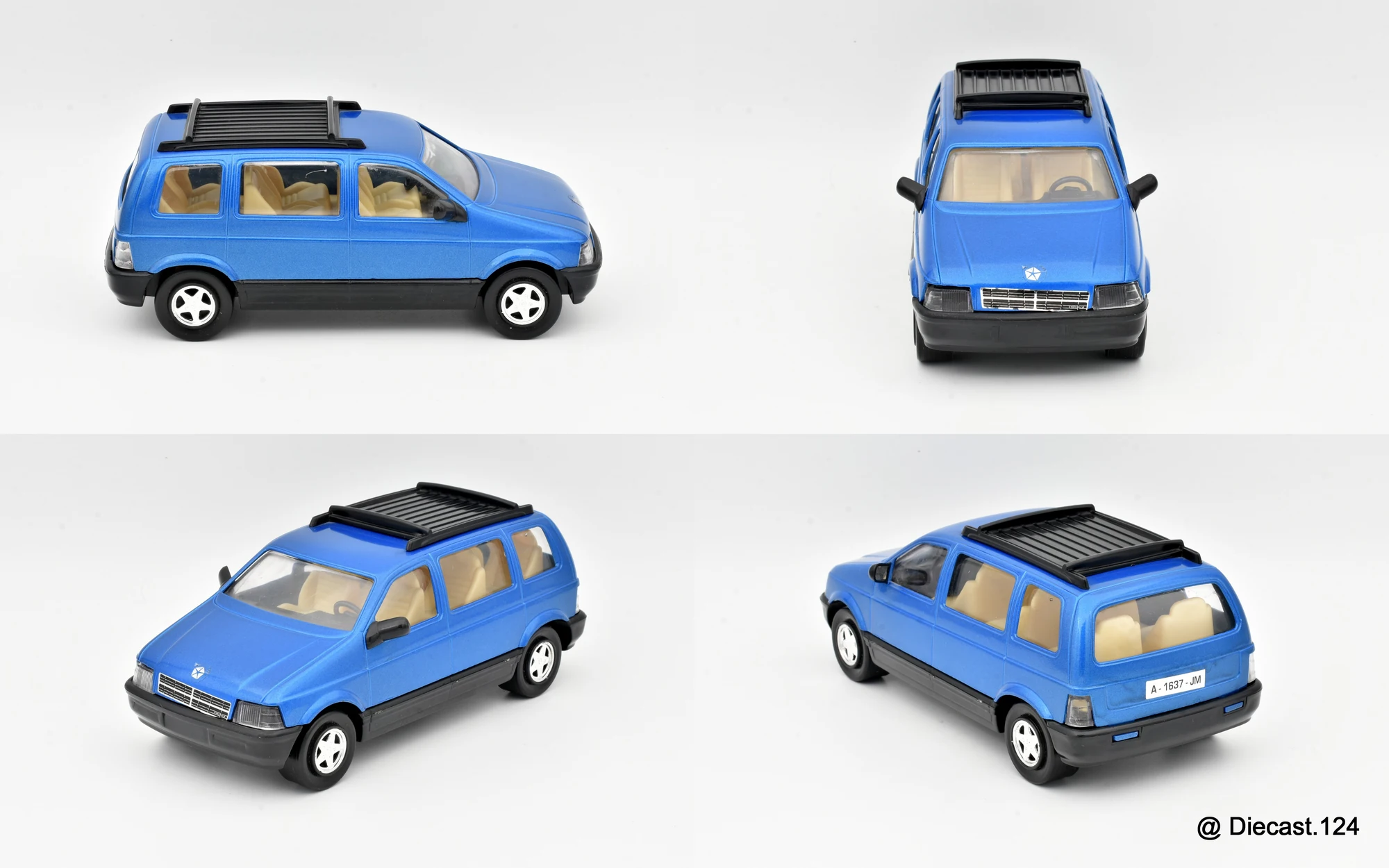 Four views of Chrysler Voyager