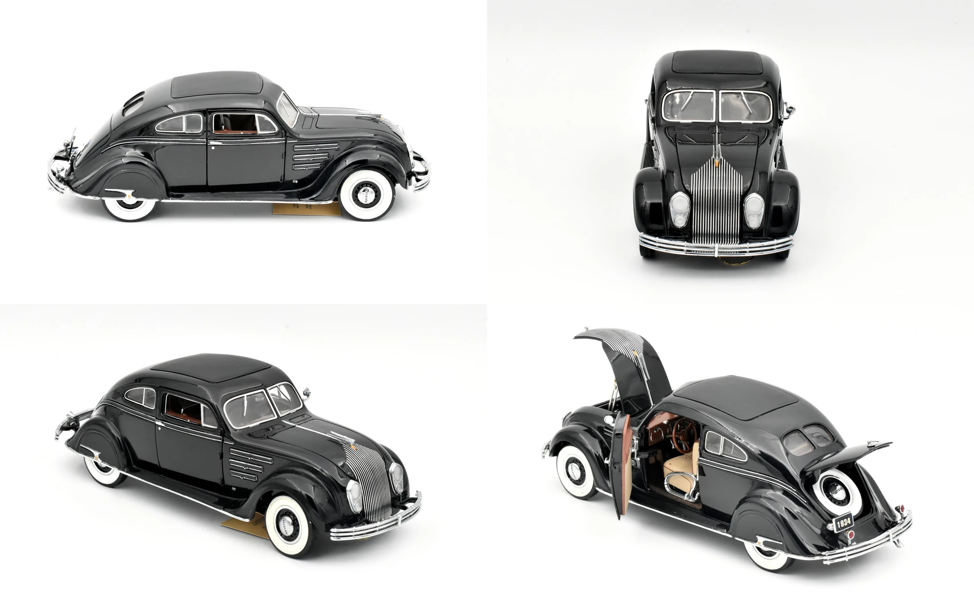 Four views of Chrysler Airflow