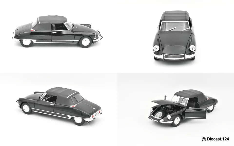 Four views of Citroen DS 19
