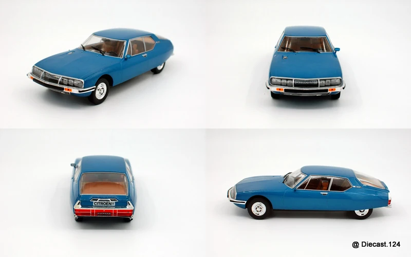 Four views of Citroen SM