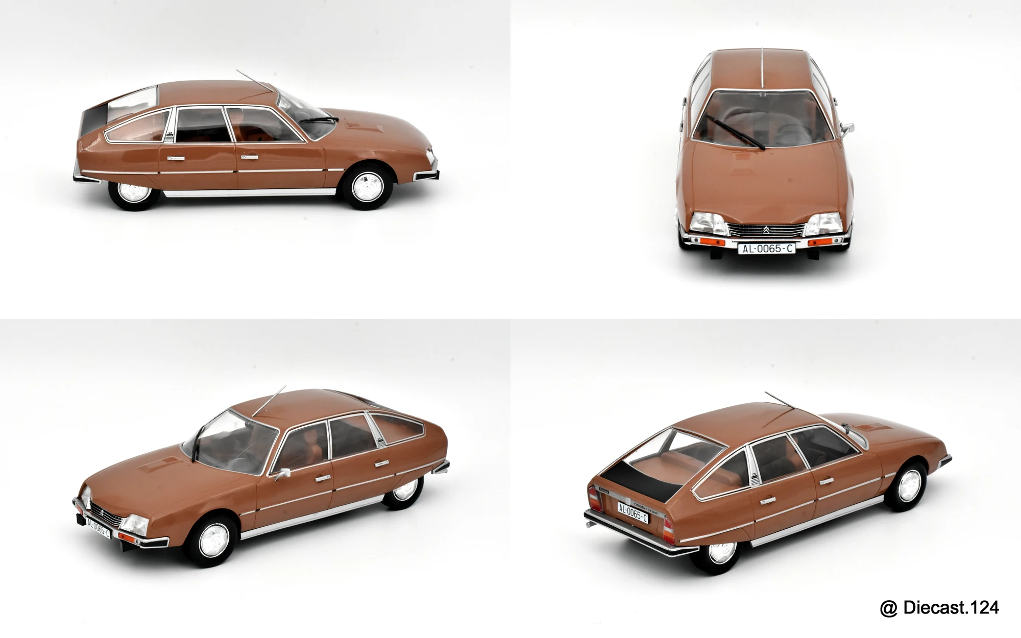 Four views of Citroen CX Pallas 2400