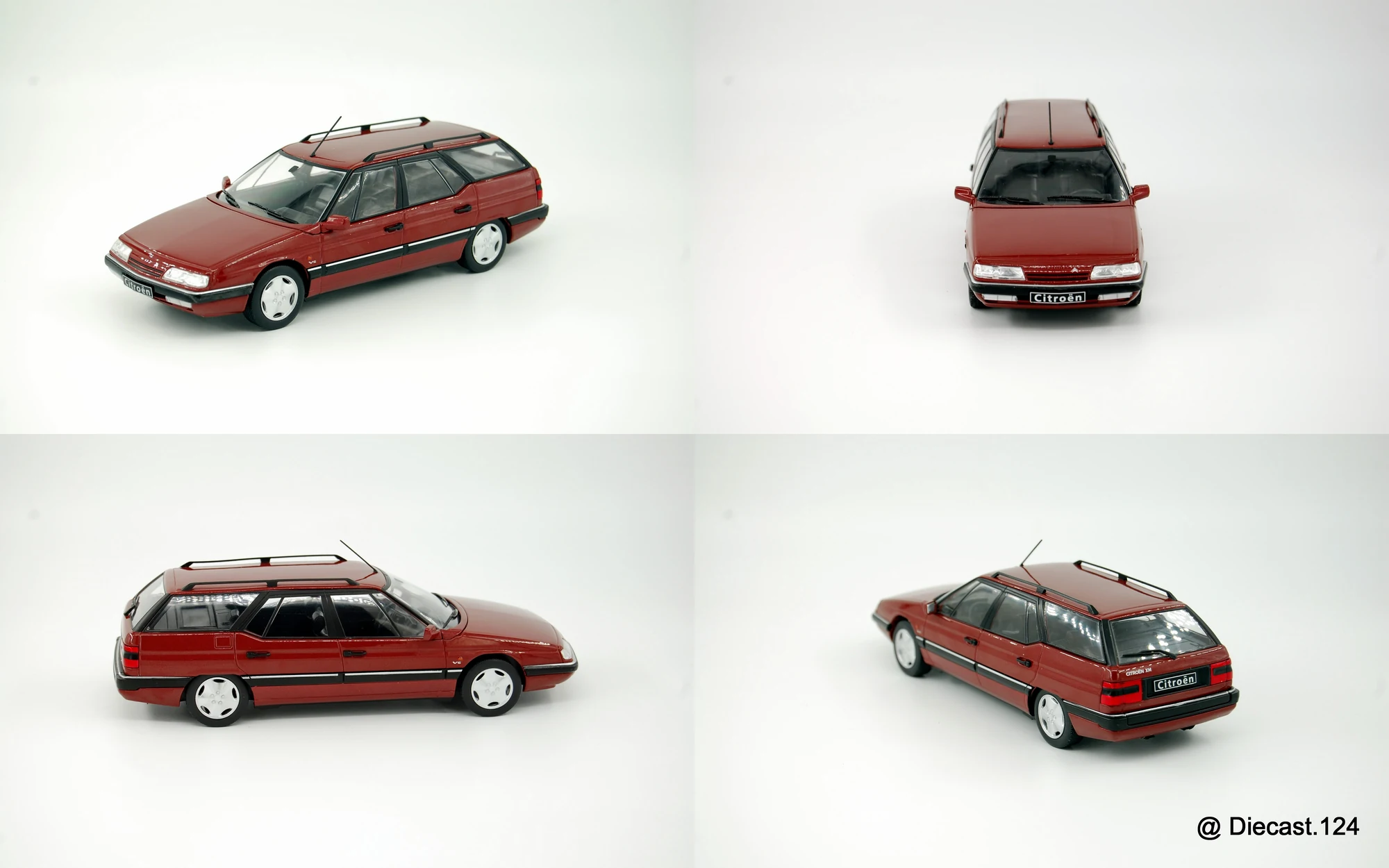 Four views of Citroen XM Break
