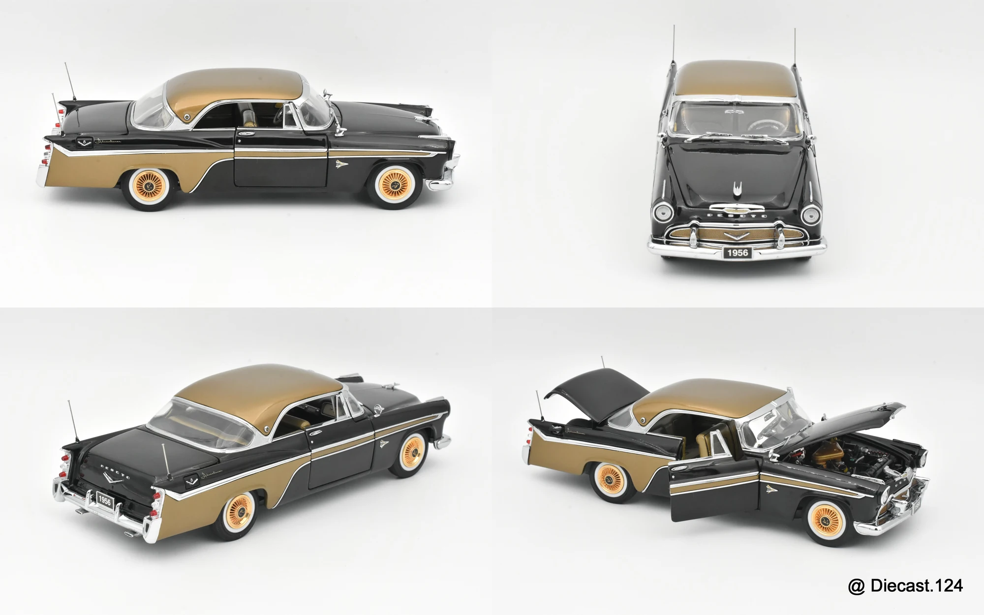 Four views of DeSoto Adventurer