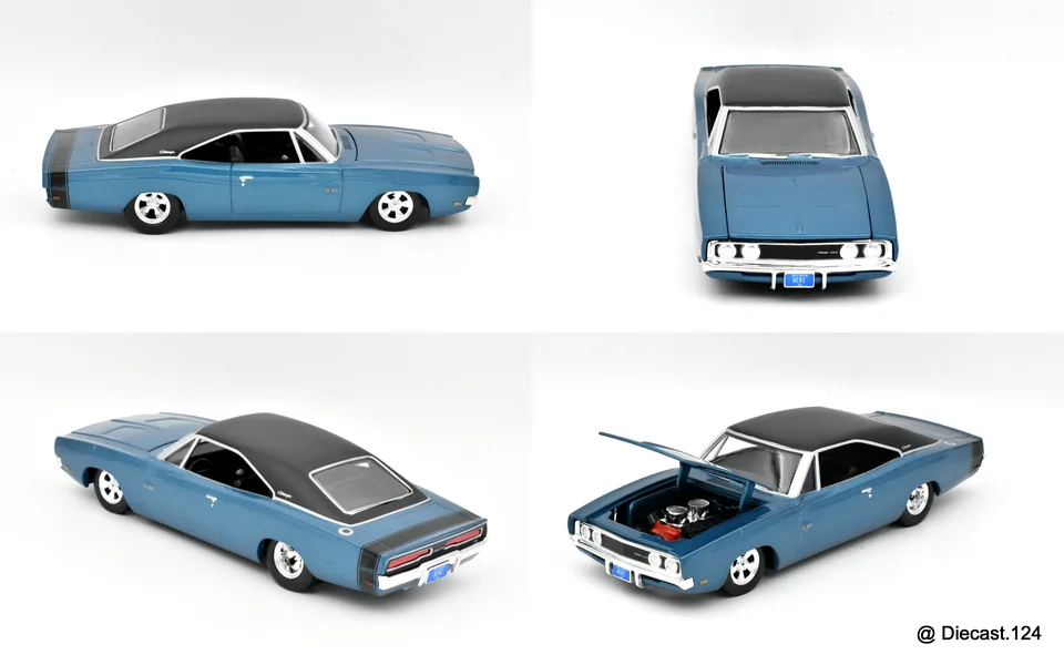 Four views of Dodge Charger 500