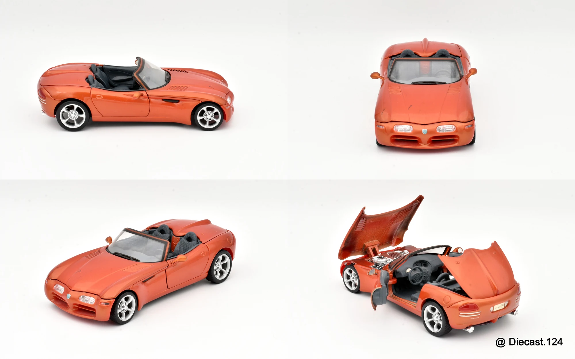Four views of Dodge Copperhead