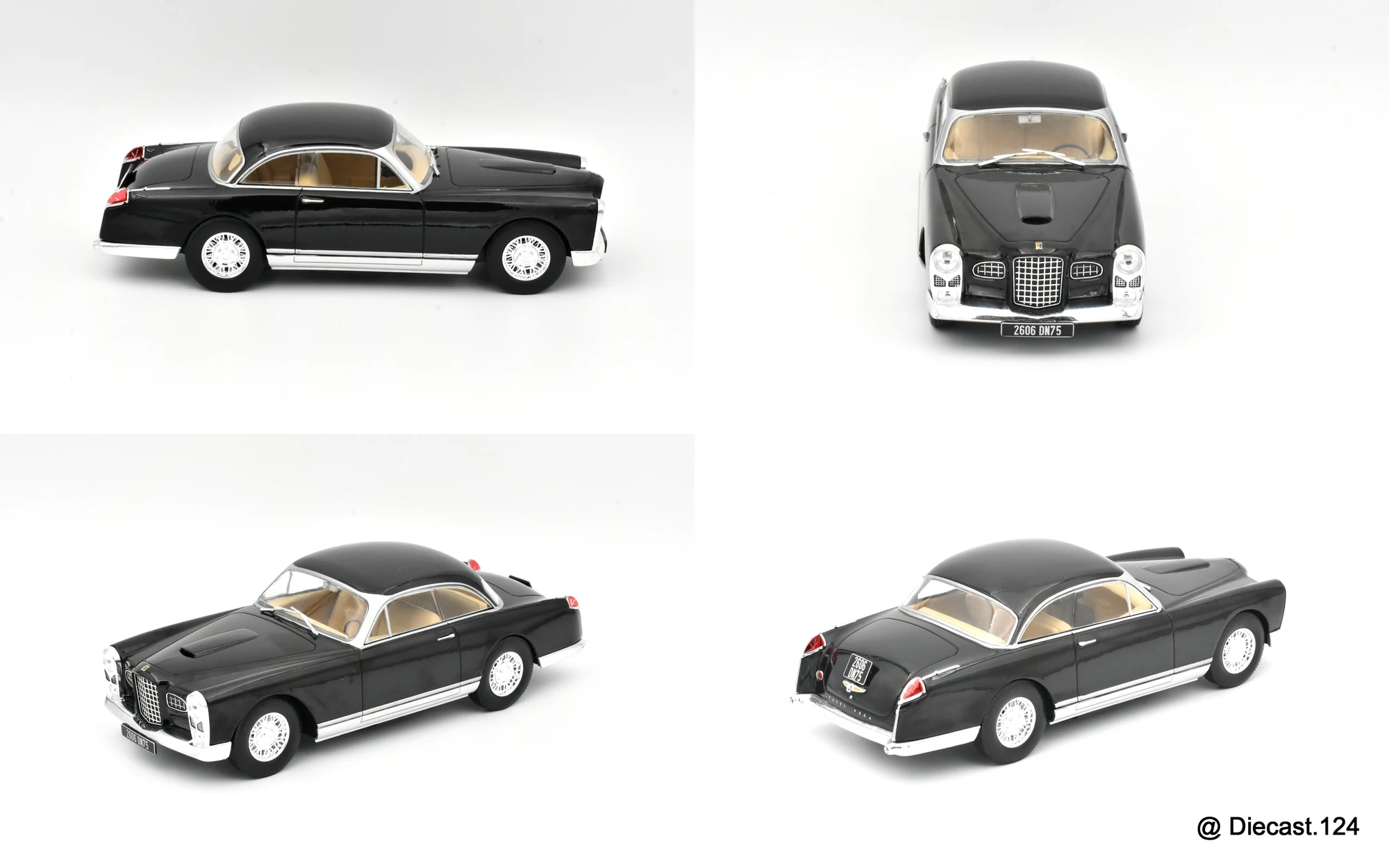 Four views of Facel Vega FV