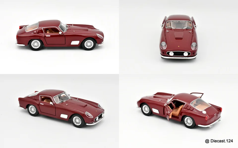 Four views of Ferrari 250 GT Berlinetta