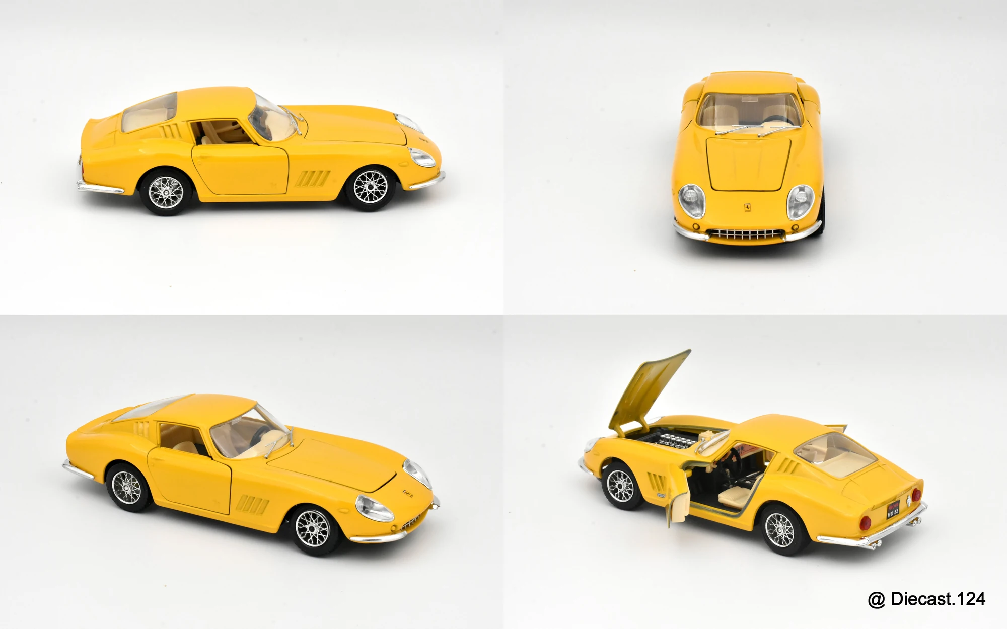 Four views of Ferrari 275 GTB/4