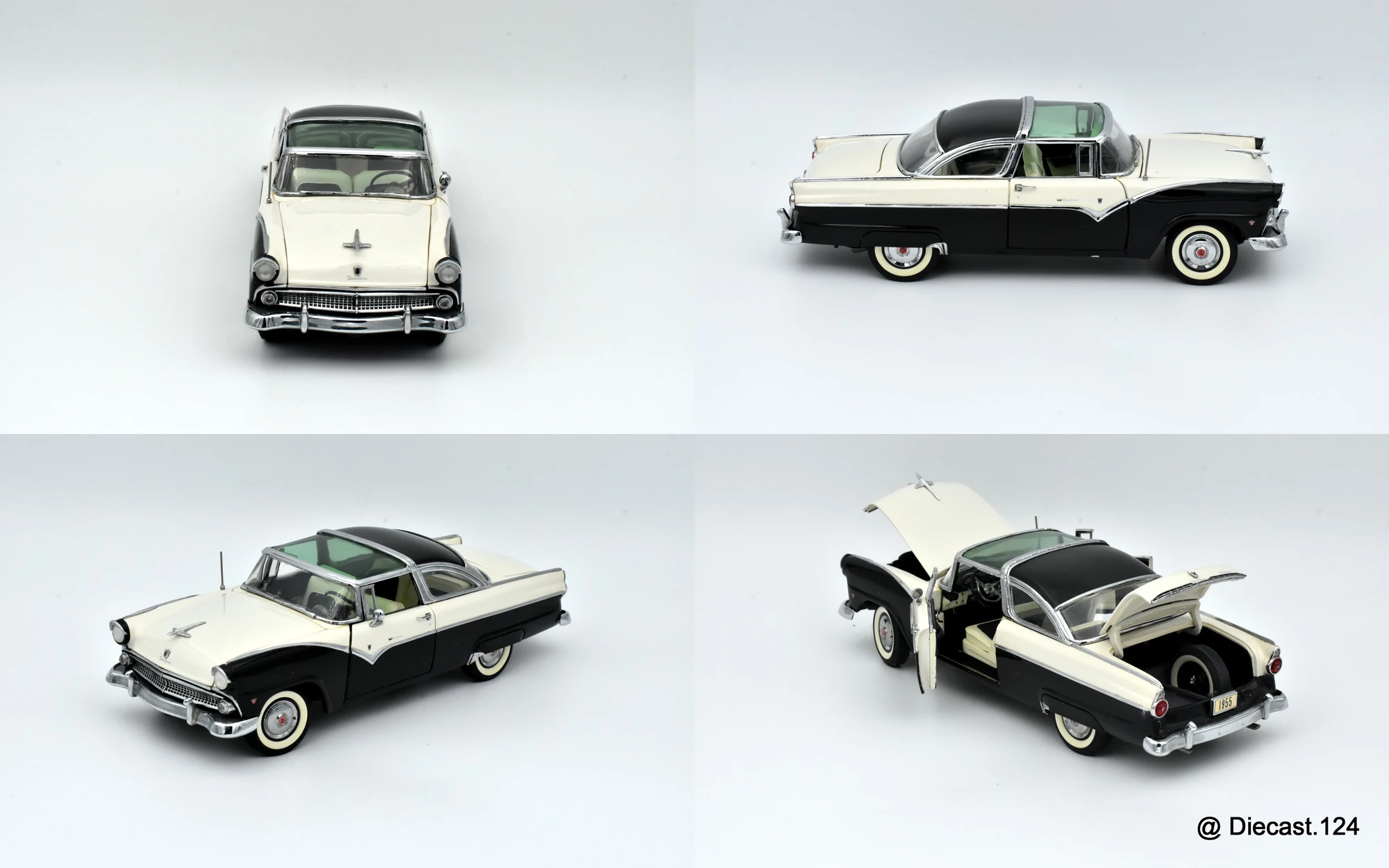 Four views of Ford Crown Victoria
